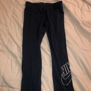 Blue Nike Capri Leggings